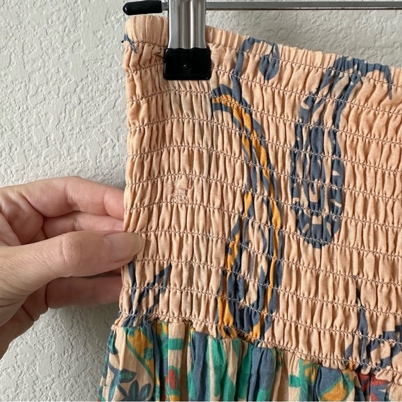 FREE PEOPLE Super Thrills Convertible
Maxi Skirt in Blue Sky Combo SZ L - Picture 8 of 8